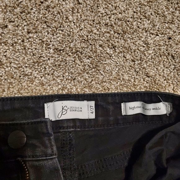 Jessica Simpson Black High Rise Jeans - Picture 3 of 3